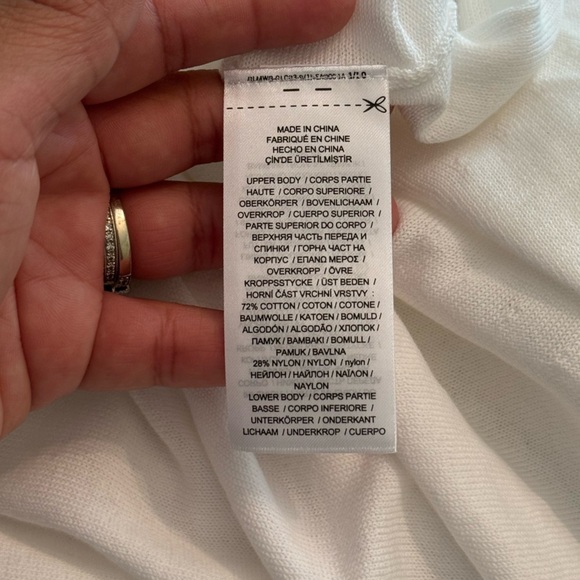 Lauren Ralph Lauren White Knit Sleeveless Dress - Picture 4 of 8